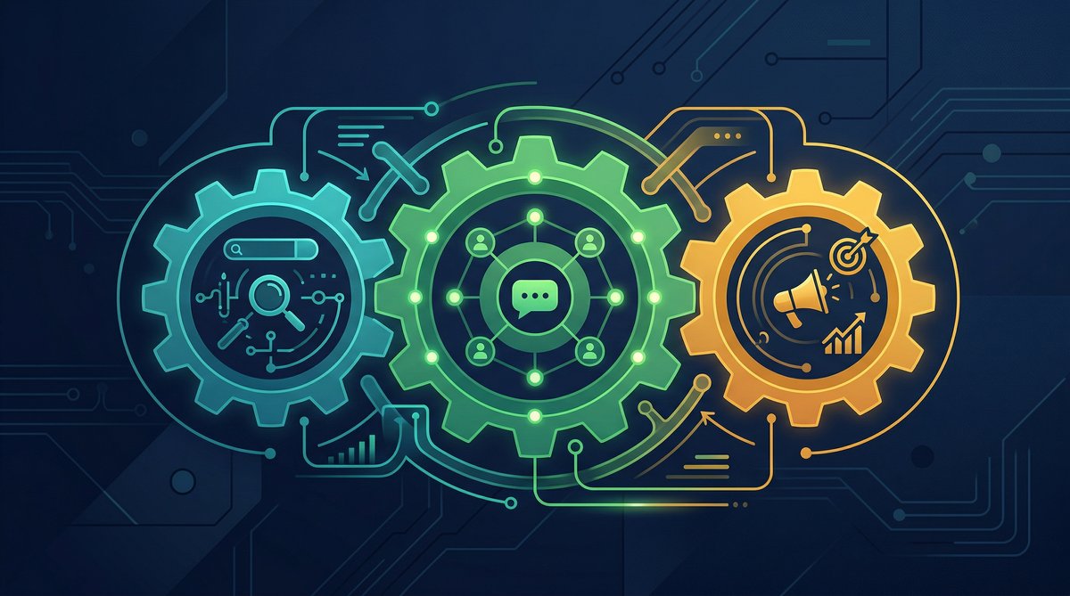 The Small Business Growth Stack: SEO, Social, and Ads Working Together